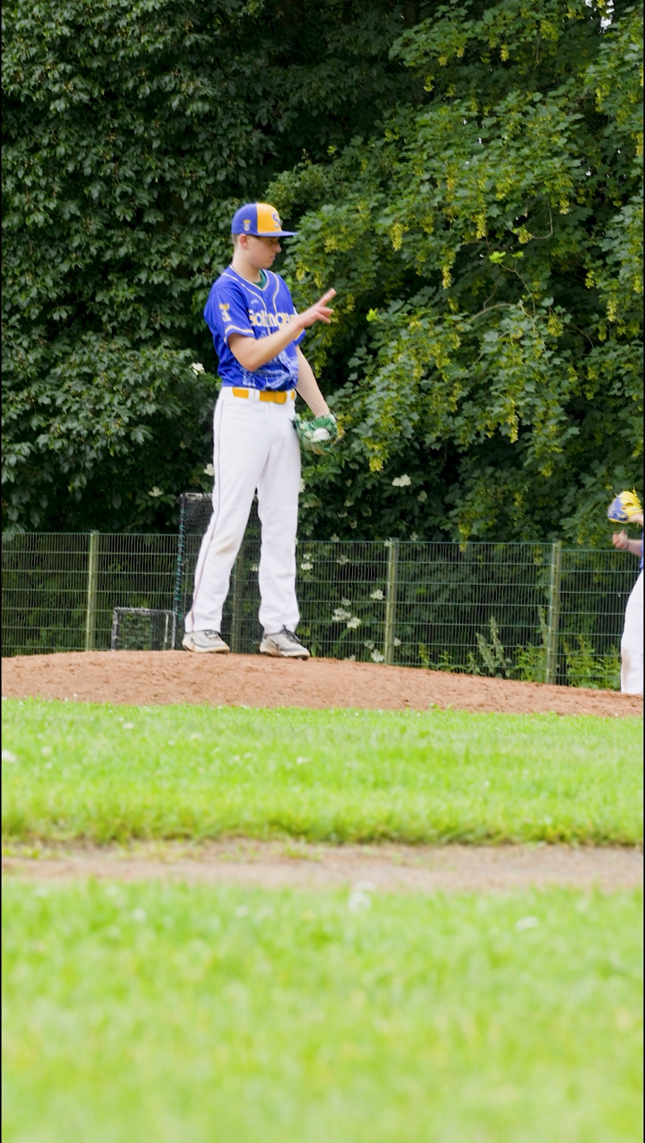 SP, Cedric Teichler, warming up
