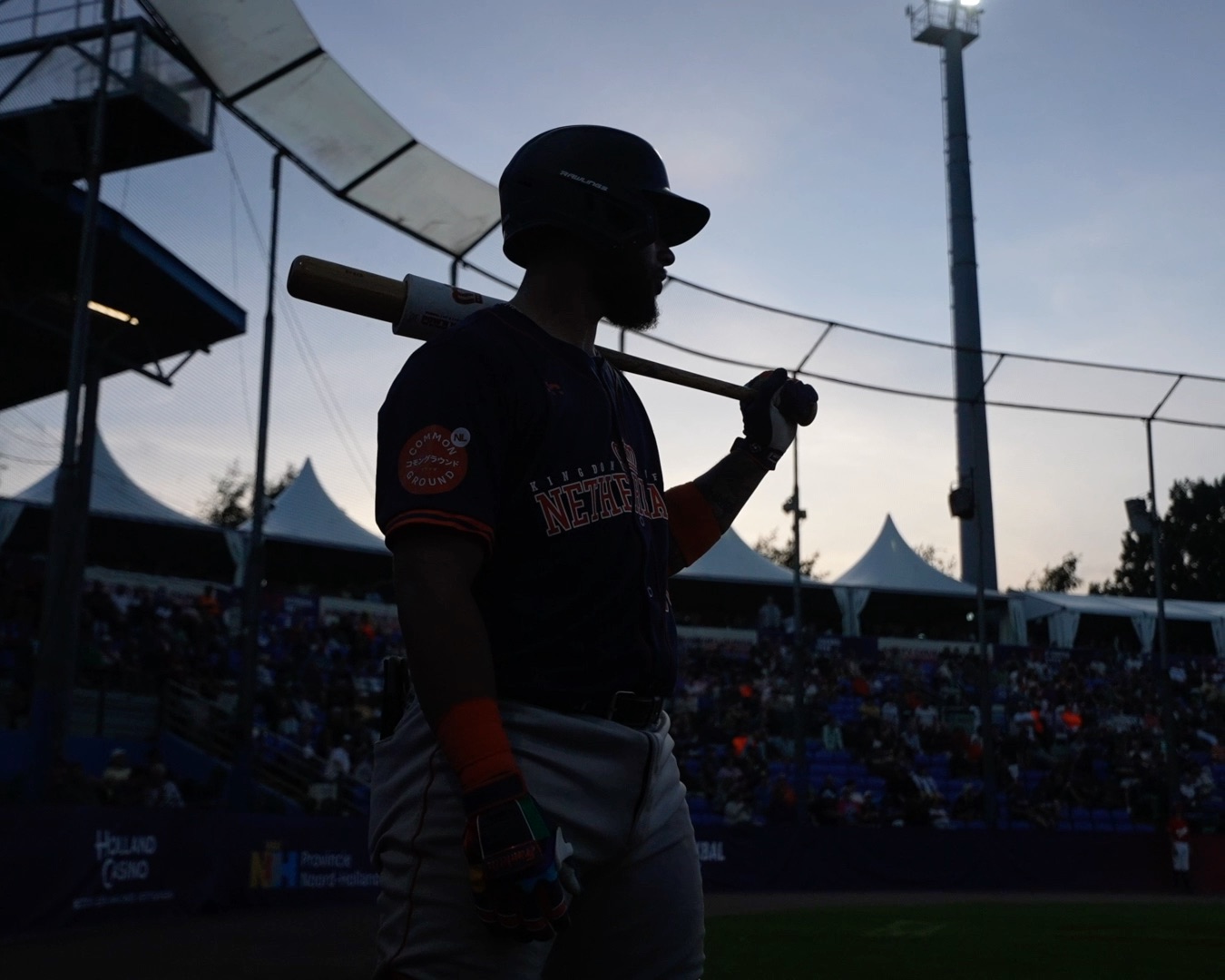 Jair van Borkulo on deck circle